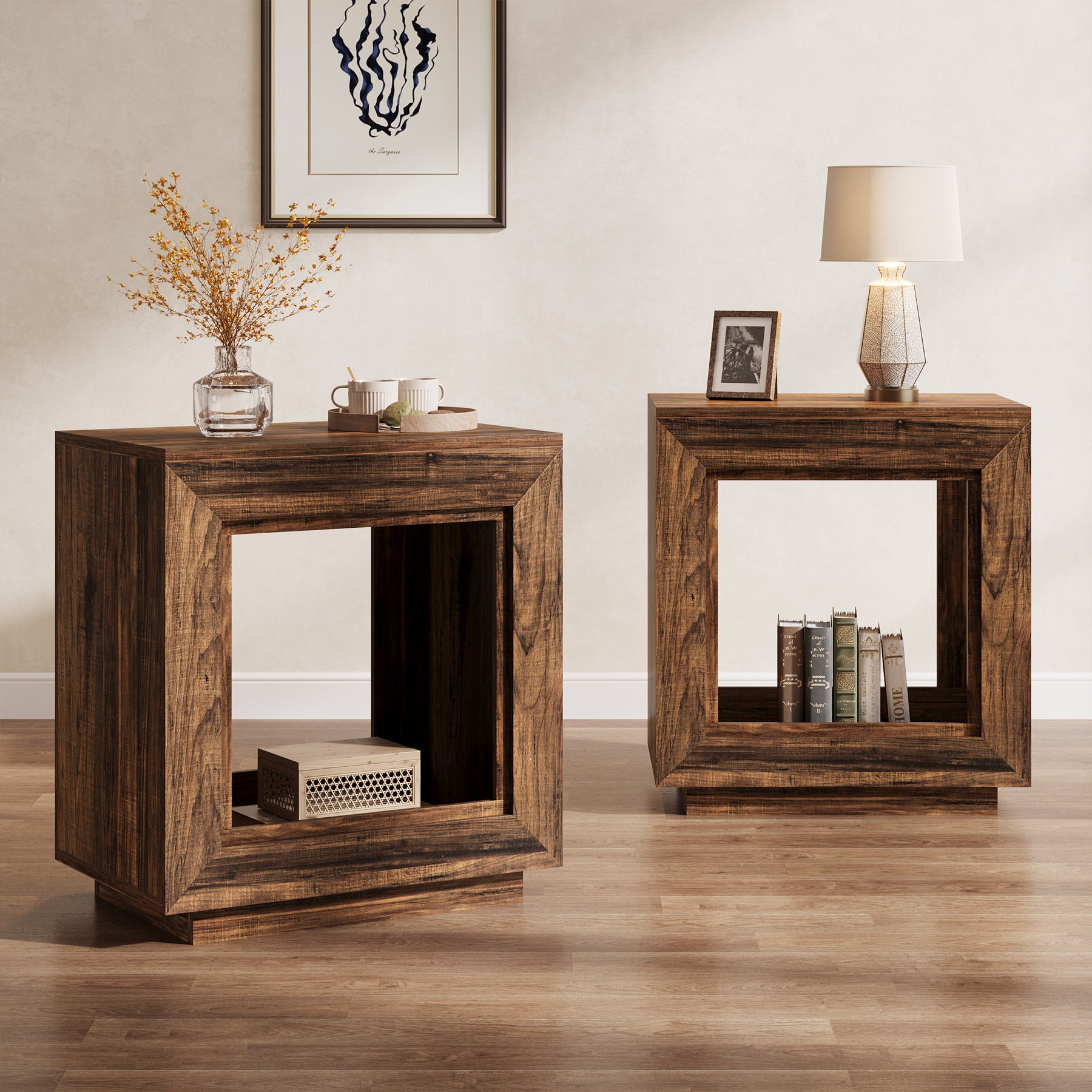 Modern Rustic Side Table
