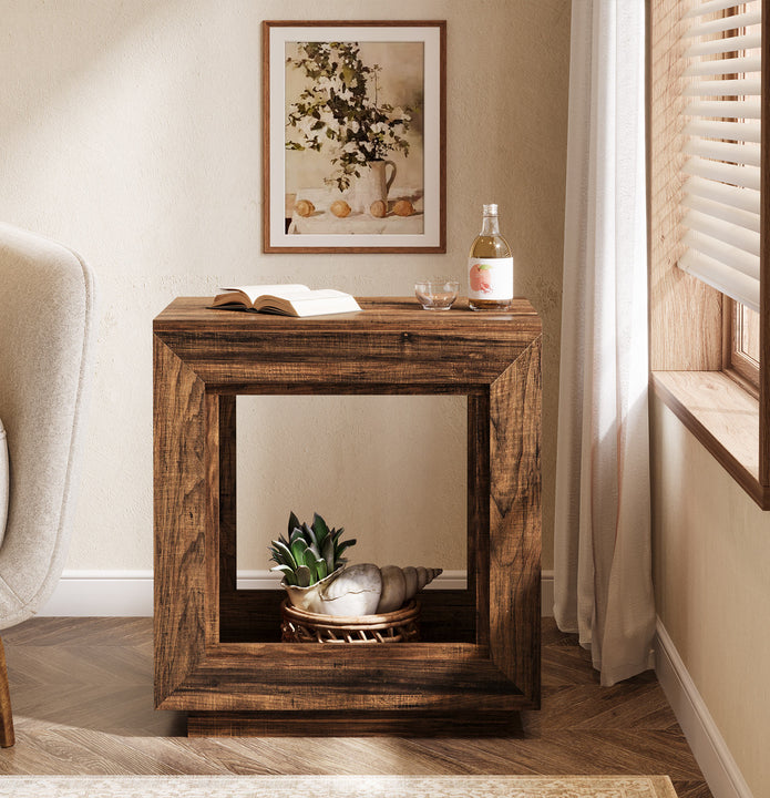 Modern Rustic Side Table