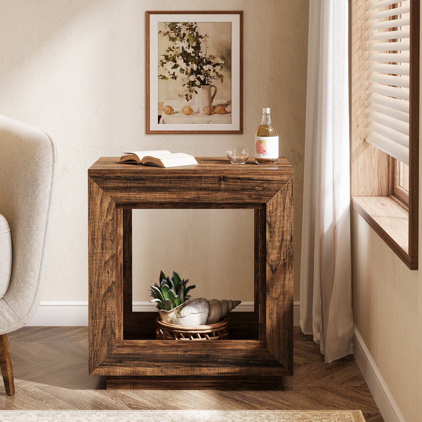 Modern Rustic Side Table