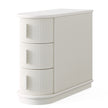 Pearl Fluted Nightstand